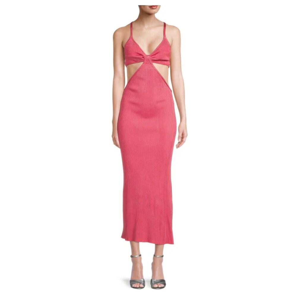 NWT NBW Designer Cult Gaia Serita Cut Out Knit Dress In Serita Size XS